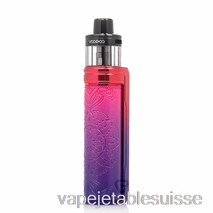 Vape Suisse Voopoo Drag X2 80w Système De Pods Moderne Rouge